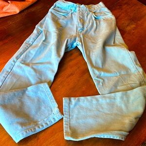 Vintage Women's Pale Blue St. John Signature Jeans
